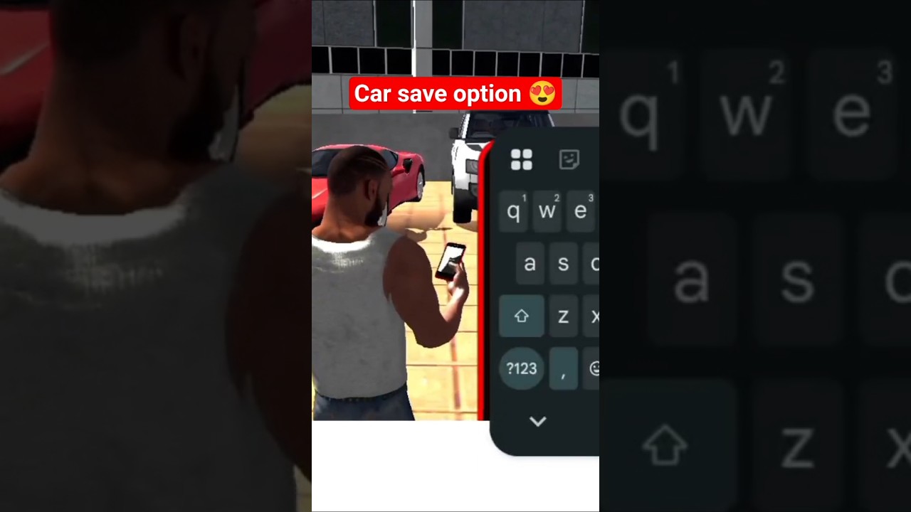 car save option in Indian bike driving 3d😱