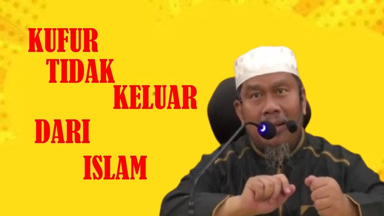 🔴 KUFUR YANG TIDAK KELUAR DARI AGAMA | USTADZ DASMAN YAHYA MA'ALI حفظه الله