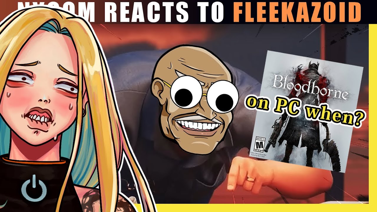 FLEEKAZOID talks about ❌ NIGHTREIGN ✅ Bloodborne in this video