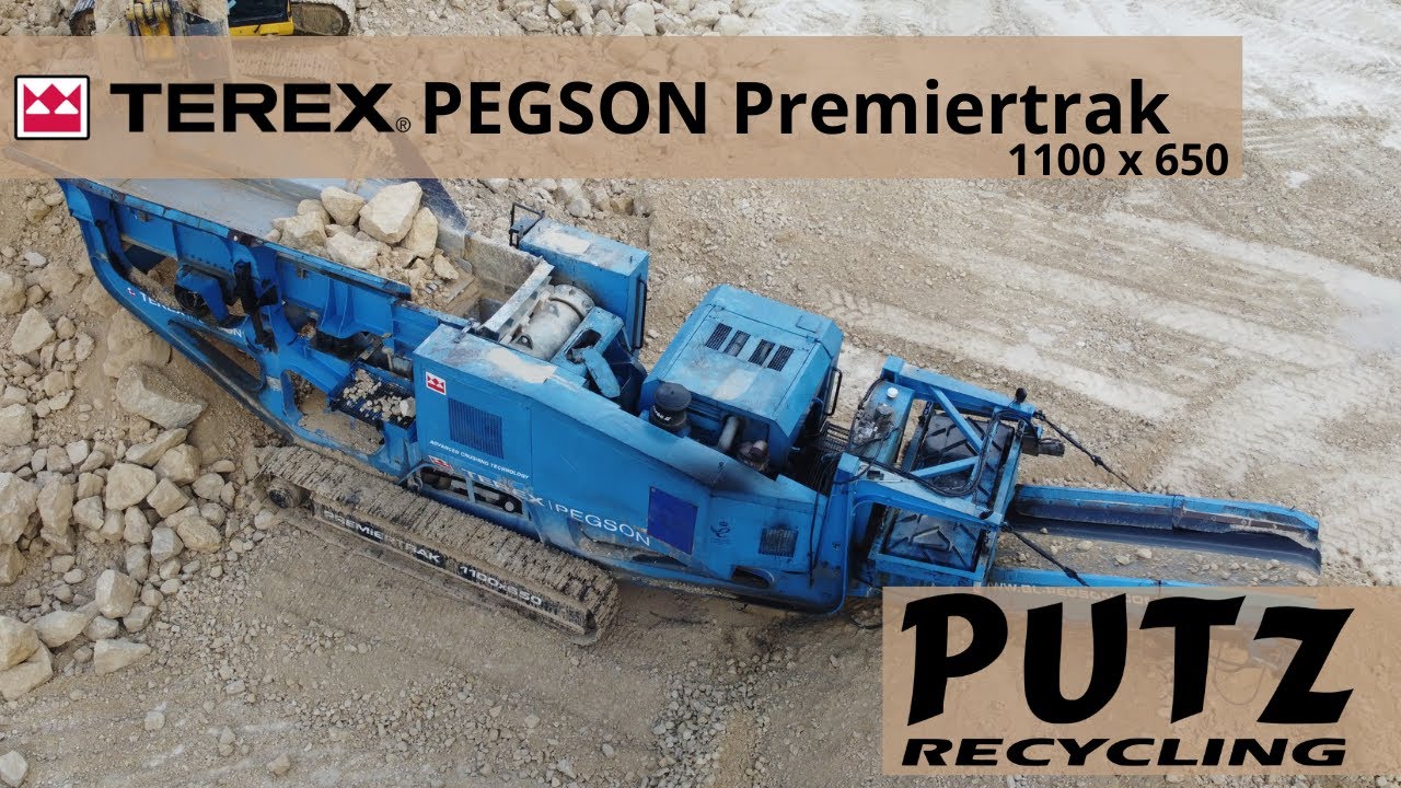 TEREX PEGSON Premiertrak 1165 (2003) - kruszarka szczękowa OFERTA SPRZEDAŻY firmy PUTZ RECYCLING