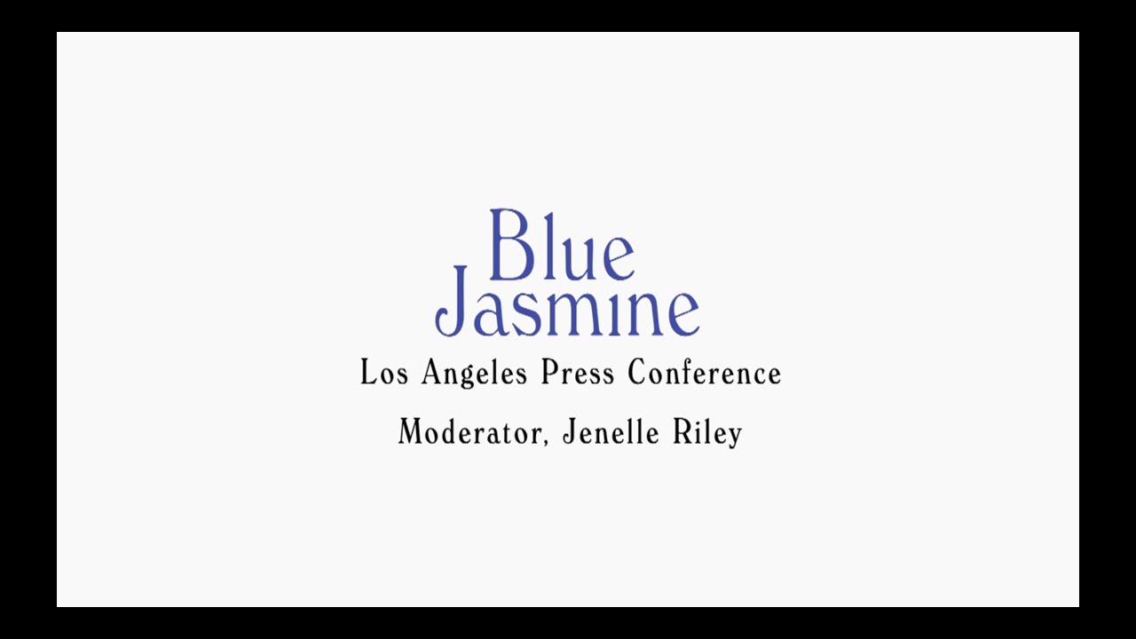 Blue Jasmine Cast Press Conference w Cate Blanchett Peter Sarsgaard