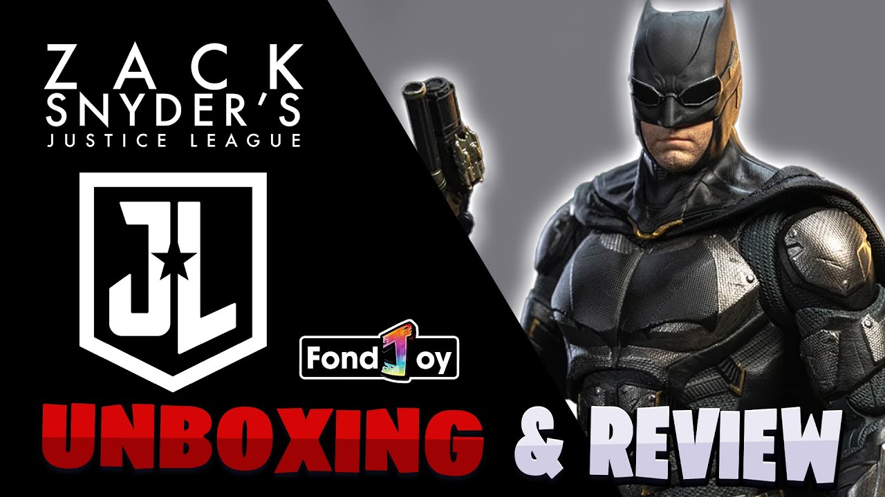*NEW* Fondjoy Tactical Suit Batman | Justice League Action Figure (Unboxing & Review)