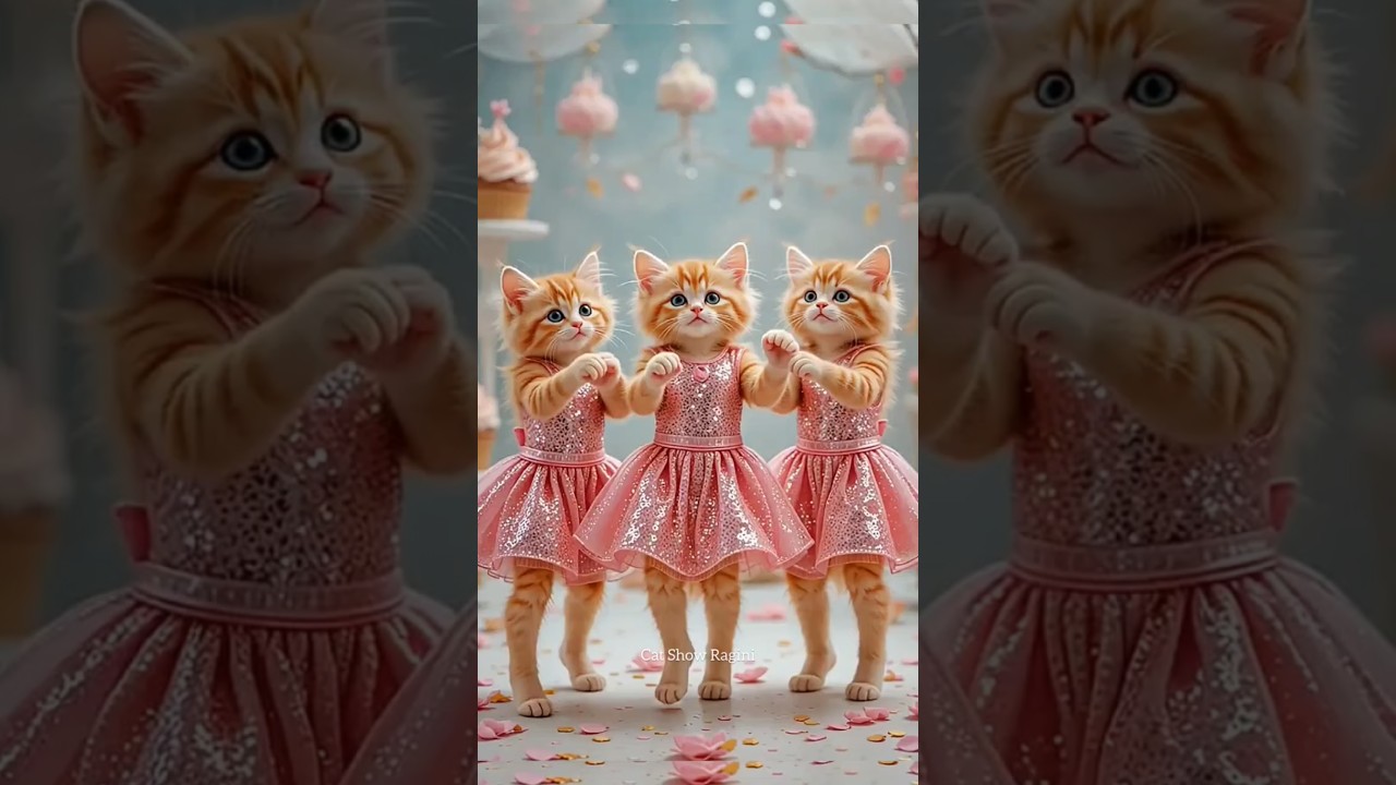 Group Cats Dance 😸| Part 37