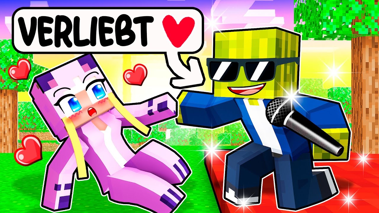 VERLIEBT in einen SUPERSTAR! 🌸 Minecraft