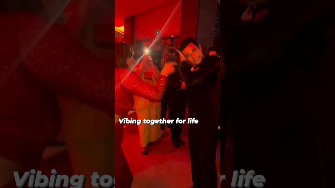 Randeep Hooda & Lin Laishram dance to 'Patakha Guddi' in their reception 😍 #shorts #randeephooda