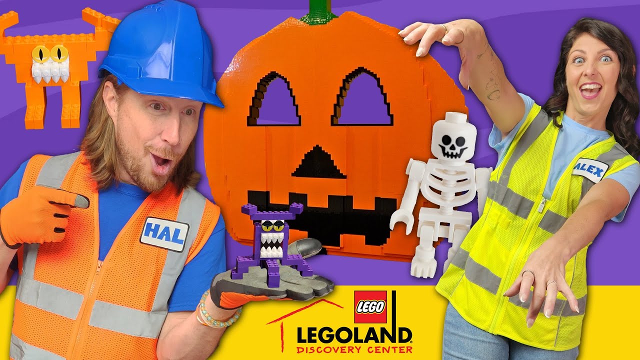 🎃 «Кубик или сладость» в центре открытий LEGOLAND® с мастером Хэлом