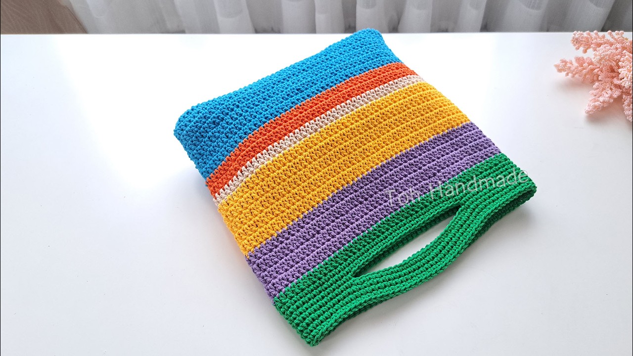 Сумка, связанная крючком своими руками | Toh Handmade