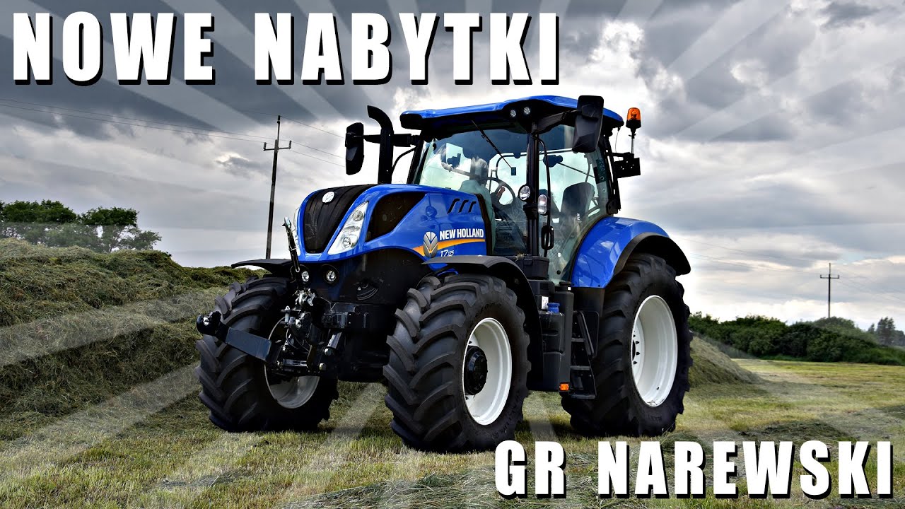 Nowe Nabytki w GR Narewski ☆ New Holland T7.175 & 2x Kverneland ☆ KrzywY