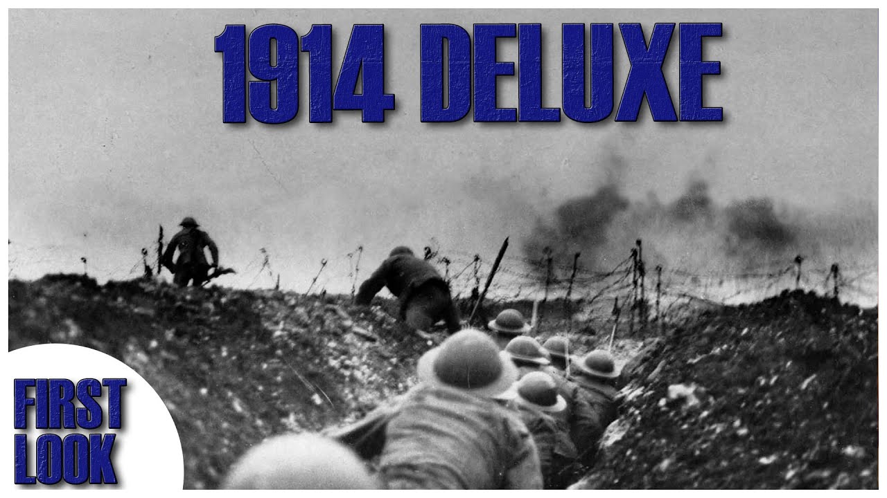 1914 Deluxe Hell Unleashed First Look | World War 1 |  Wargame Boardgame | War Diary Publications