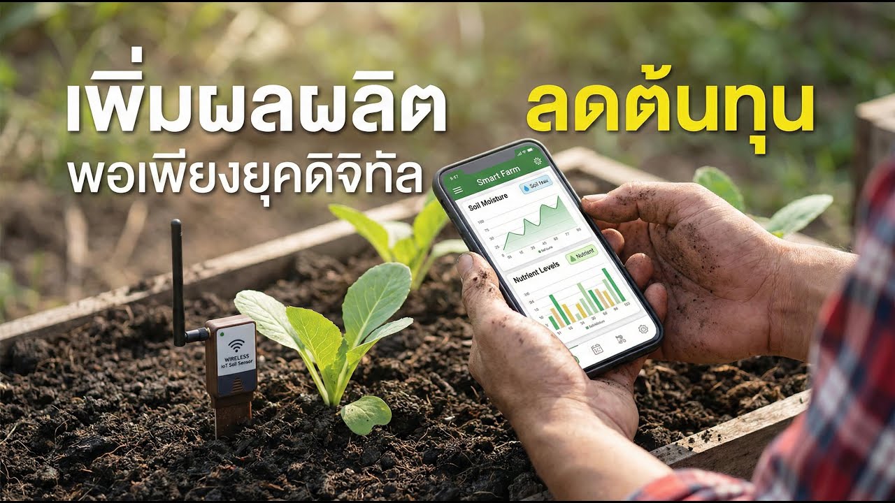 🌱 ภูมิปัญญาผสานเทคโนโลยี ชีวิตเกษตรพอเพียงยุคใหม่! ✨