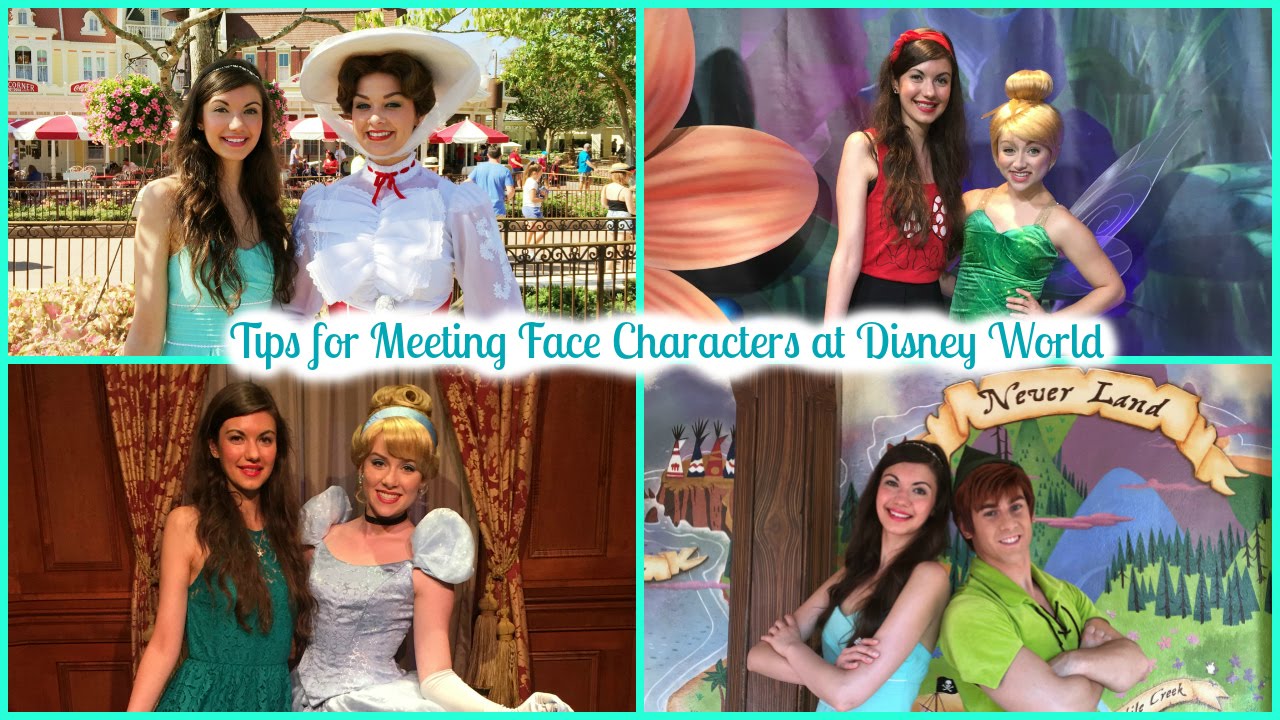 How to Meet and Interact with Face Characters at Disney World