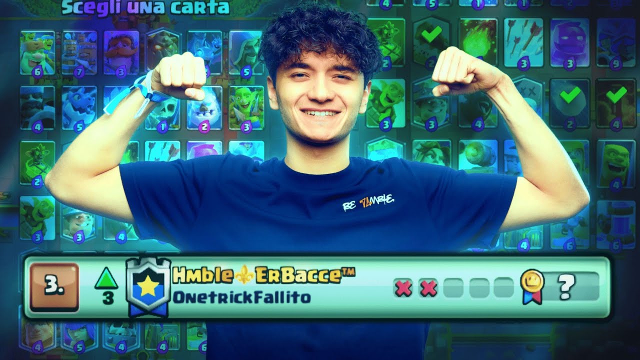 3&deg; al MONDO nel TORNEO MEGA DRAFT! I MIEI SEGRETI nella BEST MODE di Clash Royale