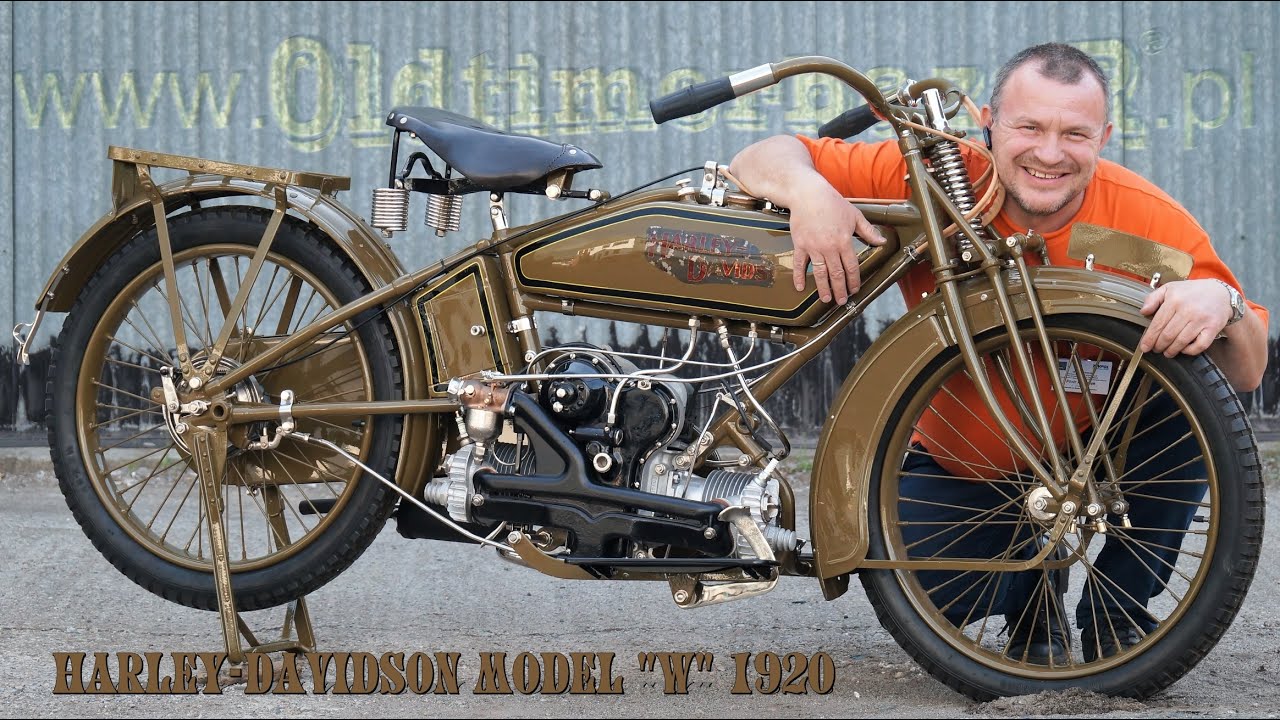 OldtimerbazaR TechnikA ~ Harley-Davidson - opowiada Piotr Kawałek