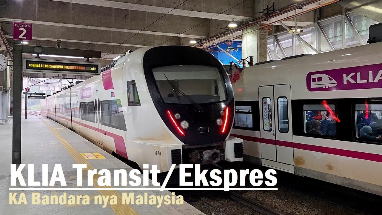 ✔KLIA Transit from KLIA2 to Putrajaya Sentral integrated with MRT Putrajaya Line to Kwansa Damansara
