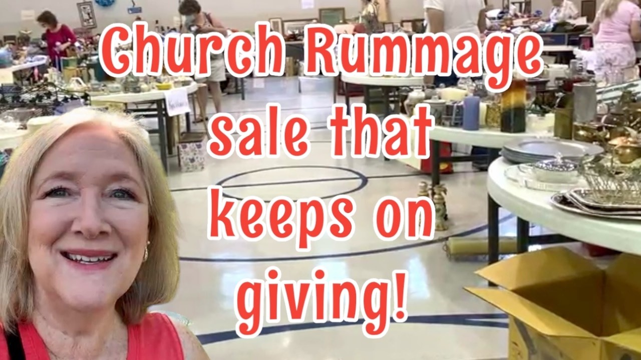 BEST RUMMAGE Sale EVER and keeps on selling! Shop & Haul ebay ReSeller