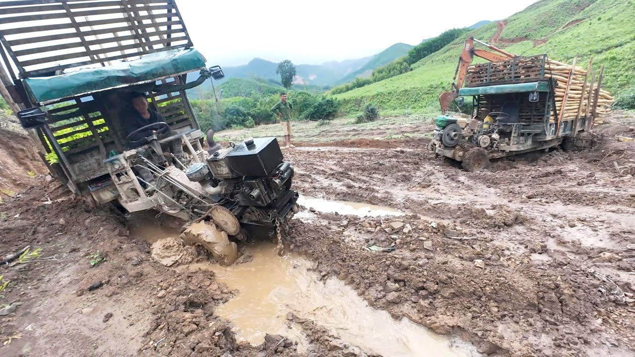 Full Video: Real Off-Road Struggle: Can the Truck Escape This Mud Hell?