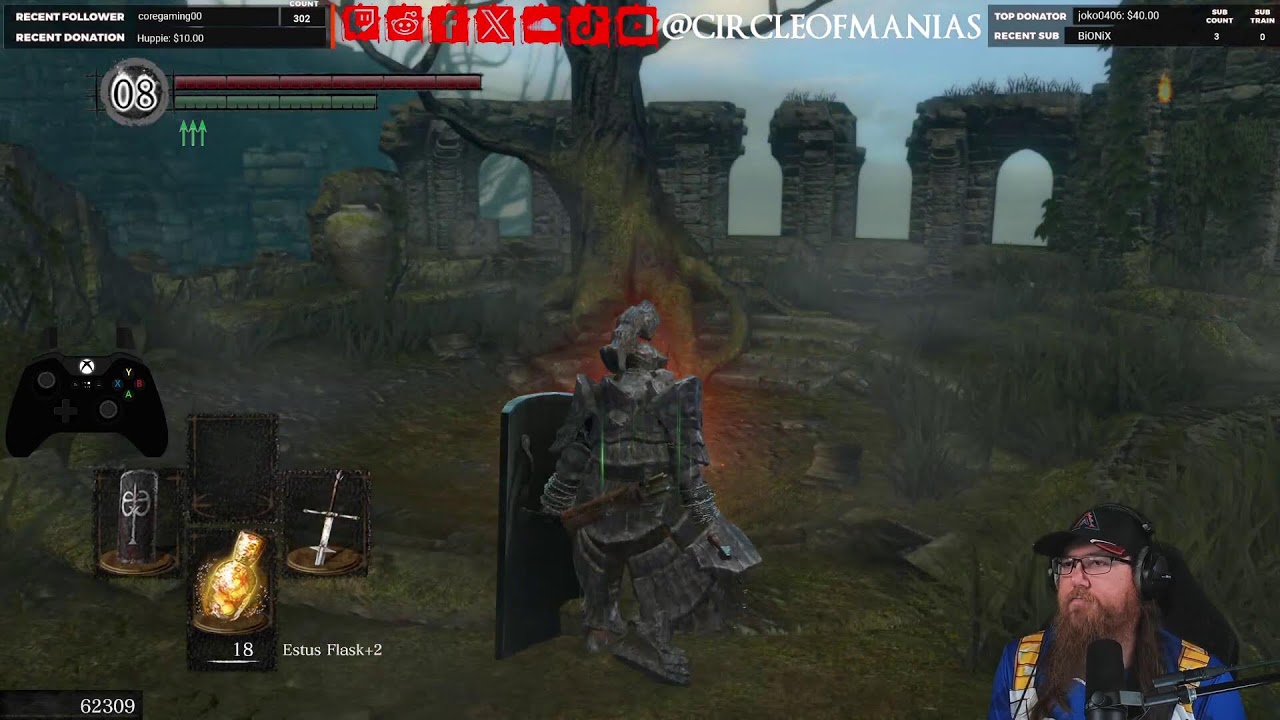 Dark Souls: Remastered - n00b run!