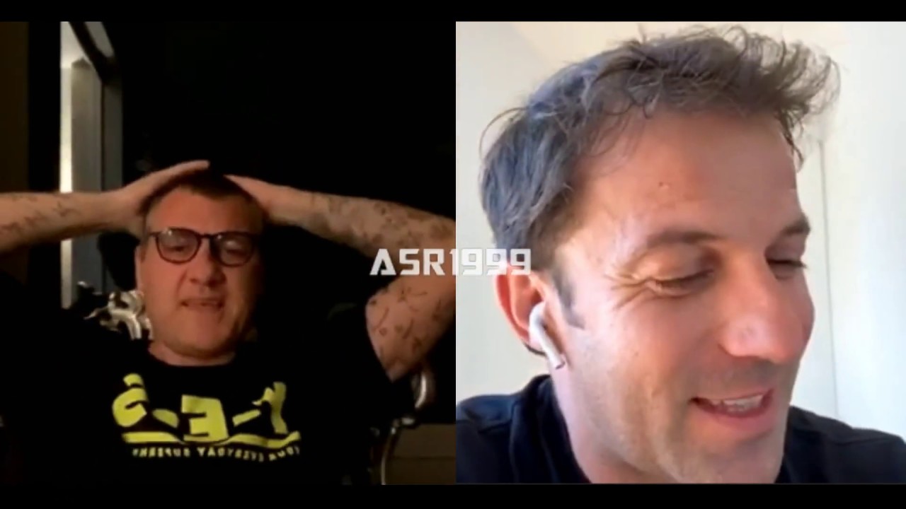 DEL PIERO E BOBO VIERI in una diretta DIVERTENTISSIMA!! #1