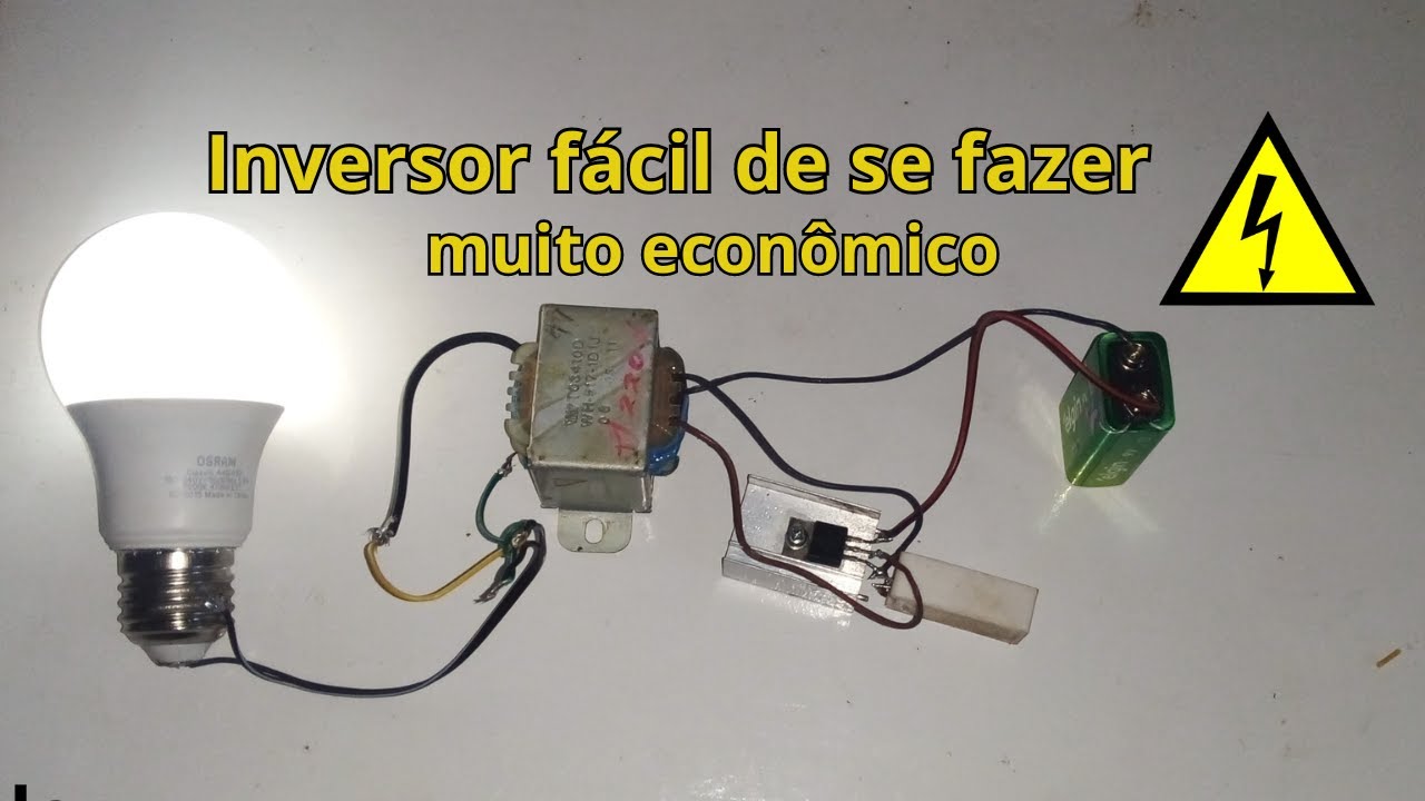 ✅como fazer um Inversor 12 para 220 ⚠️