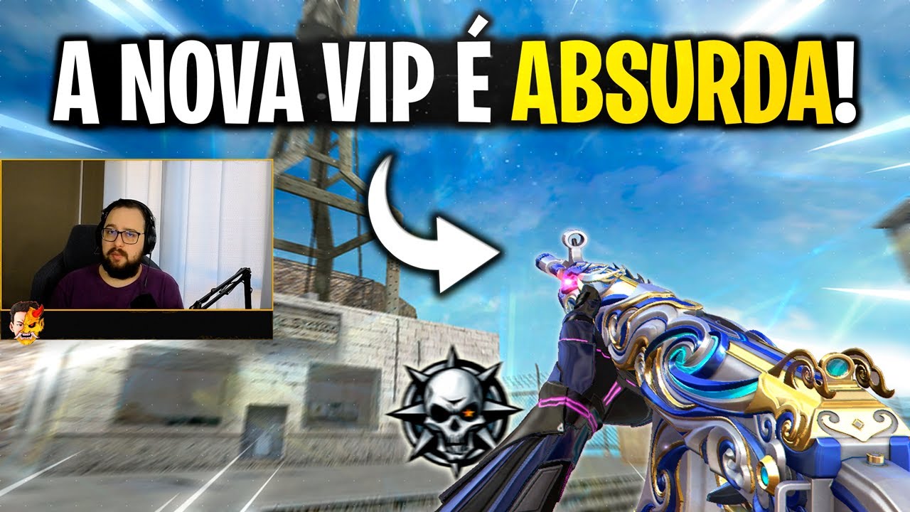 A NOVA QBZ VIP É ABSURDA! GRUDA MUITO! 😱 | CrossFire