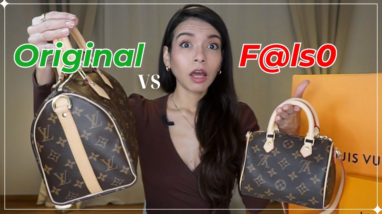 ORIGINAL VS COPIA🔴 CÓMO SABER SI MI BOLSO LOUIS VUITTON ES ORIGINAL?🤯 IDENFITICA LA SPEEDY VERDADERA
