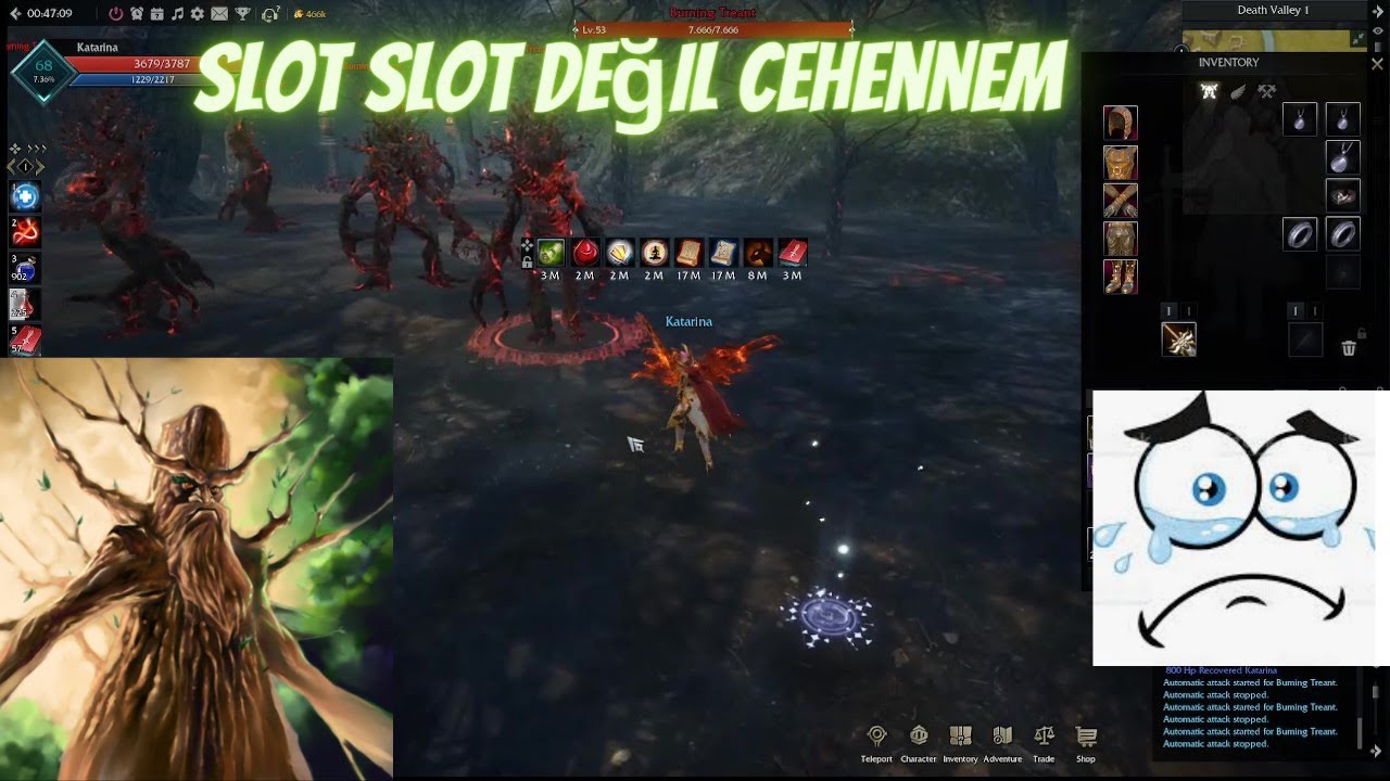 Rise Online CZ Death Valley Treant Slotu/Farm Slotu