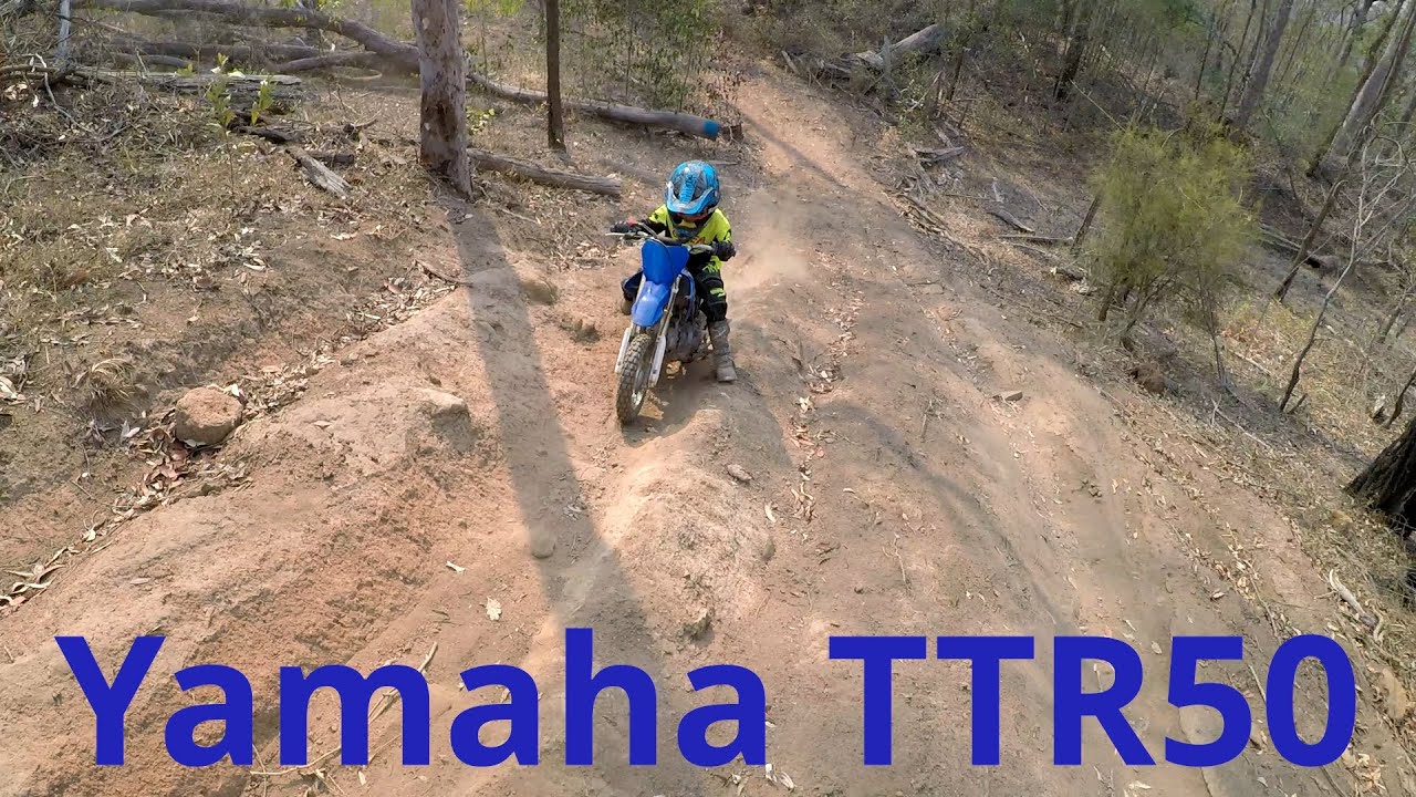 TTR50 Trail Ride - Yamaha Mini BIke
