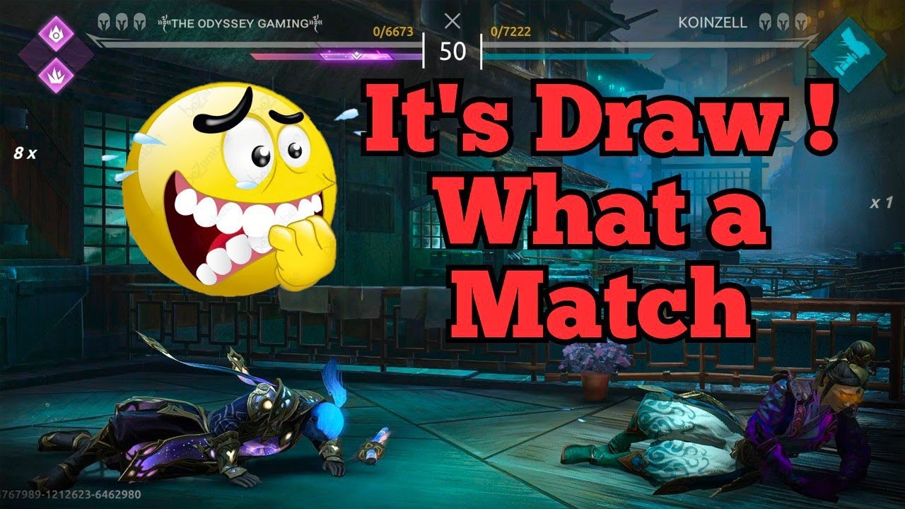 Настолько НАПРЯЖЕННЫЙ, что матч закончился вничью 😵‍💫 || Shadow Fight 4 Arena