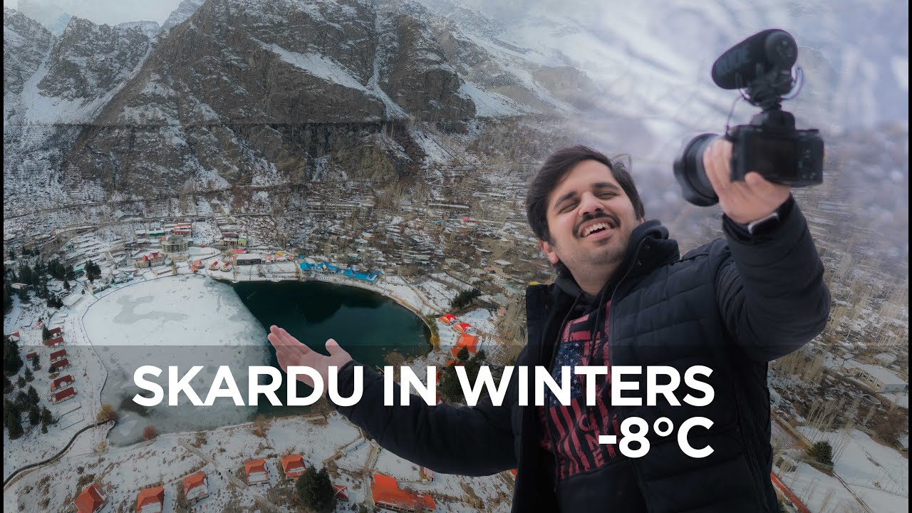FIRST TIME SKARDU IN SNOW | hamara luggage gum gya 😞 | Episode 1