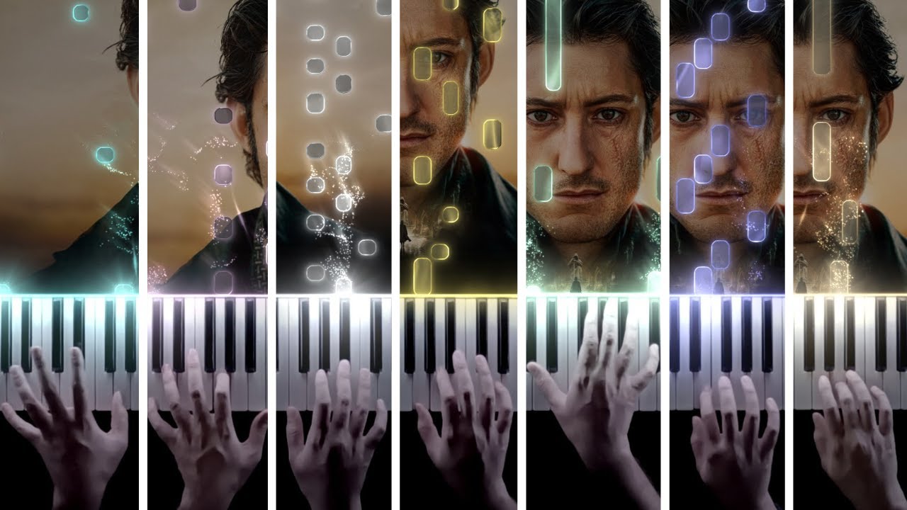 TOP 7 - The Count of Monte Cristo (Piano Covers) + Sheet Music