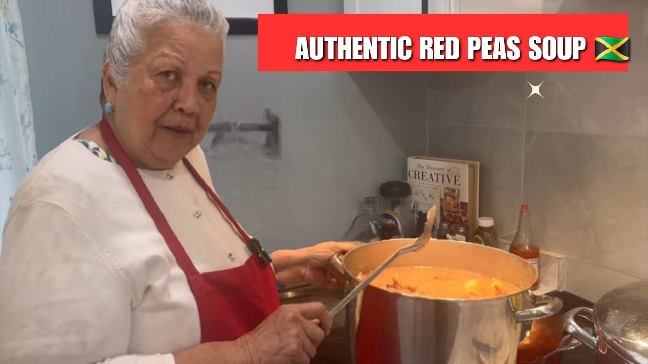 The Perfect Jamaican Red Peas Soup Recipe 🍲  Real Authentic Recipe