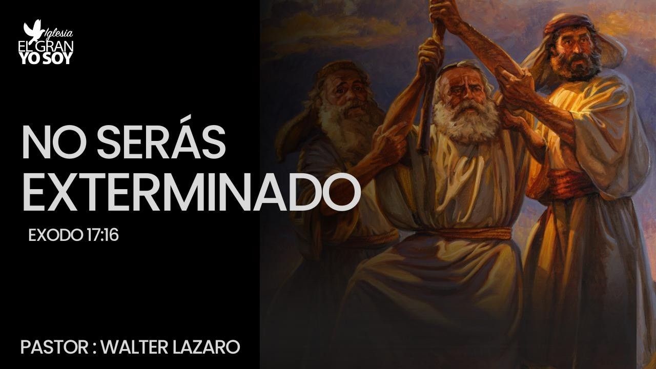 ¡NO SERÁS EXTERMINADO!