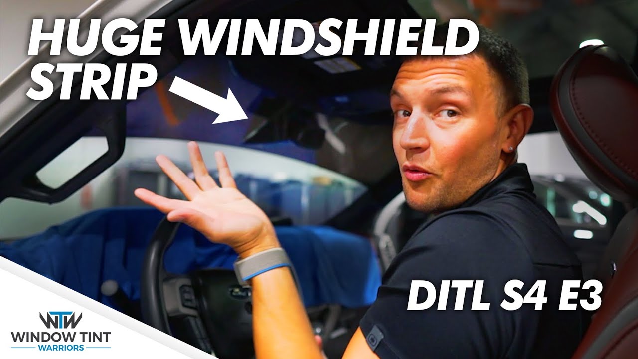 IT'S SO BIG! - A Day In The Life of a Window Tint'er - Season #4 / Episode #3