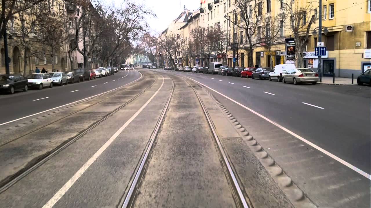 19-es villamos (Etele tér-Batthyány tér) / Budapest trams: Line 19