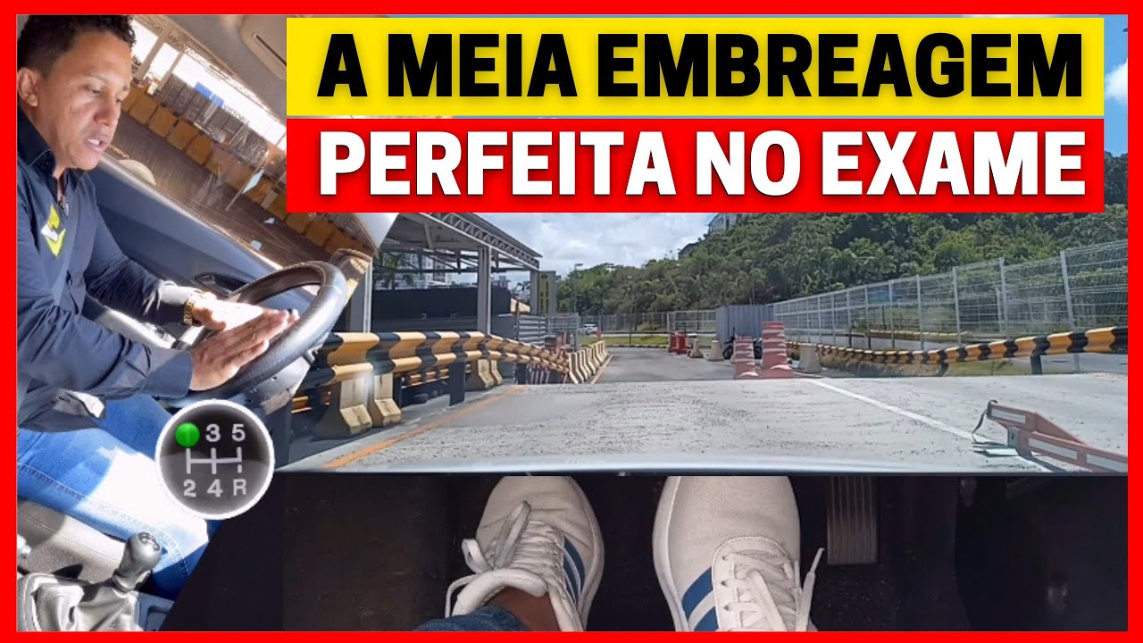 COMO FAZER MEIA EMBREAGEM E CONTROLANDO O NERVOSISMO.