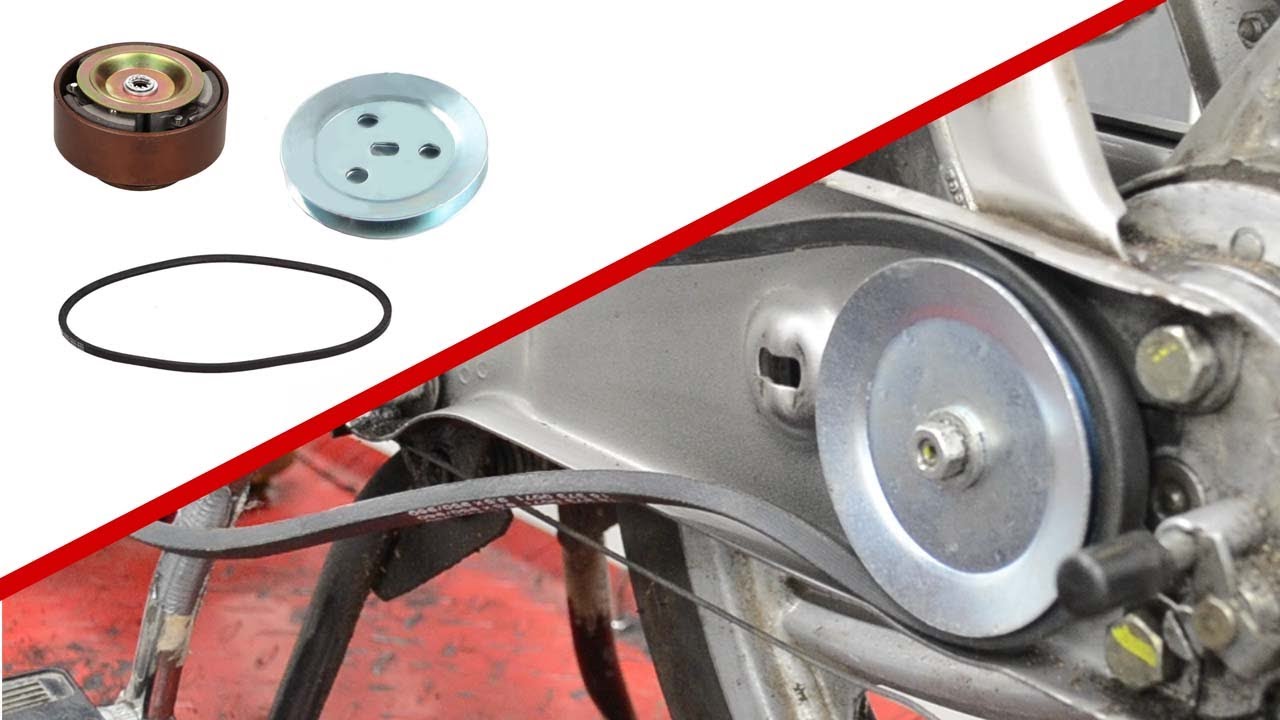 Koppeling poulie snaar vervangen | Vespa Ciao