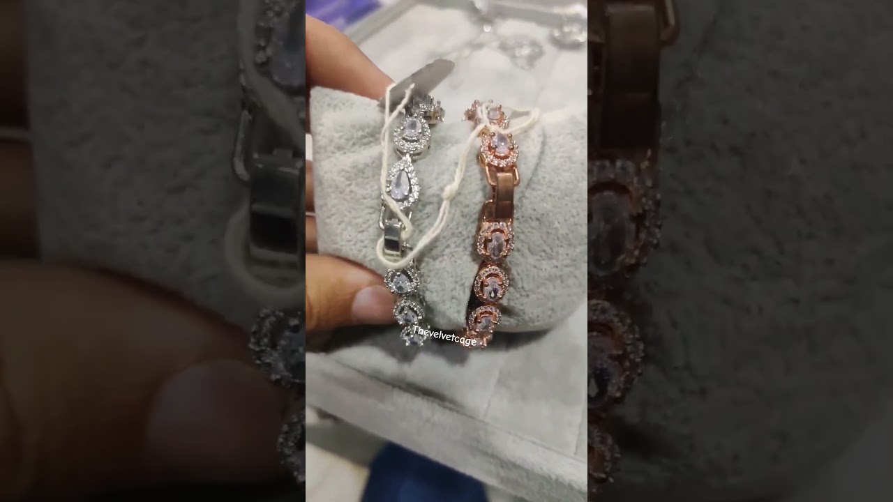 our Premium Quality Bracelets In Cz Diamonds #jewellery #diamonds #ad #bracelet #premiumjewellery