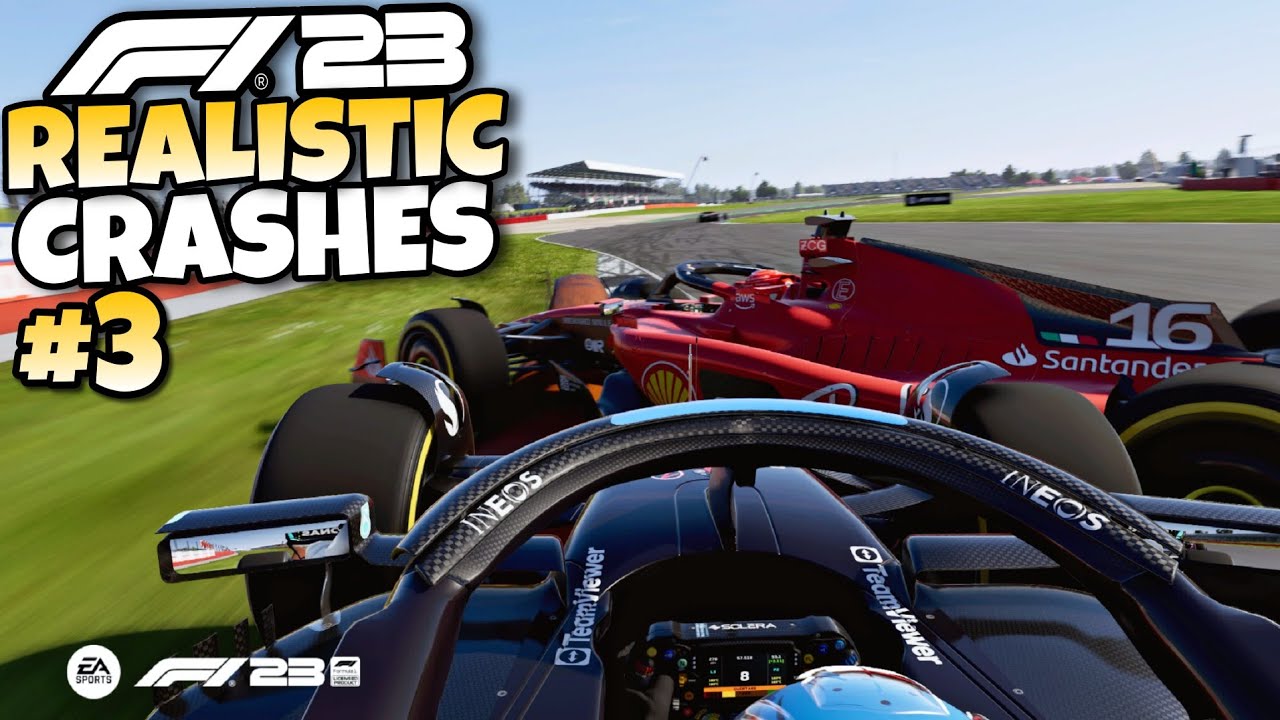 F1 23 REALISTIC CRASHES #3