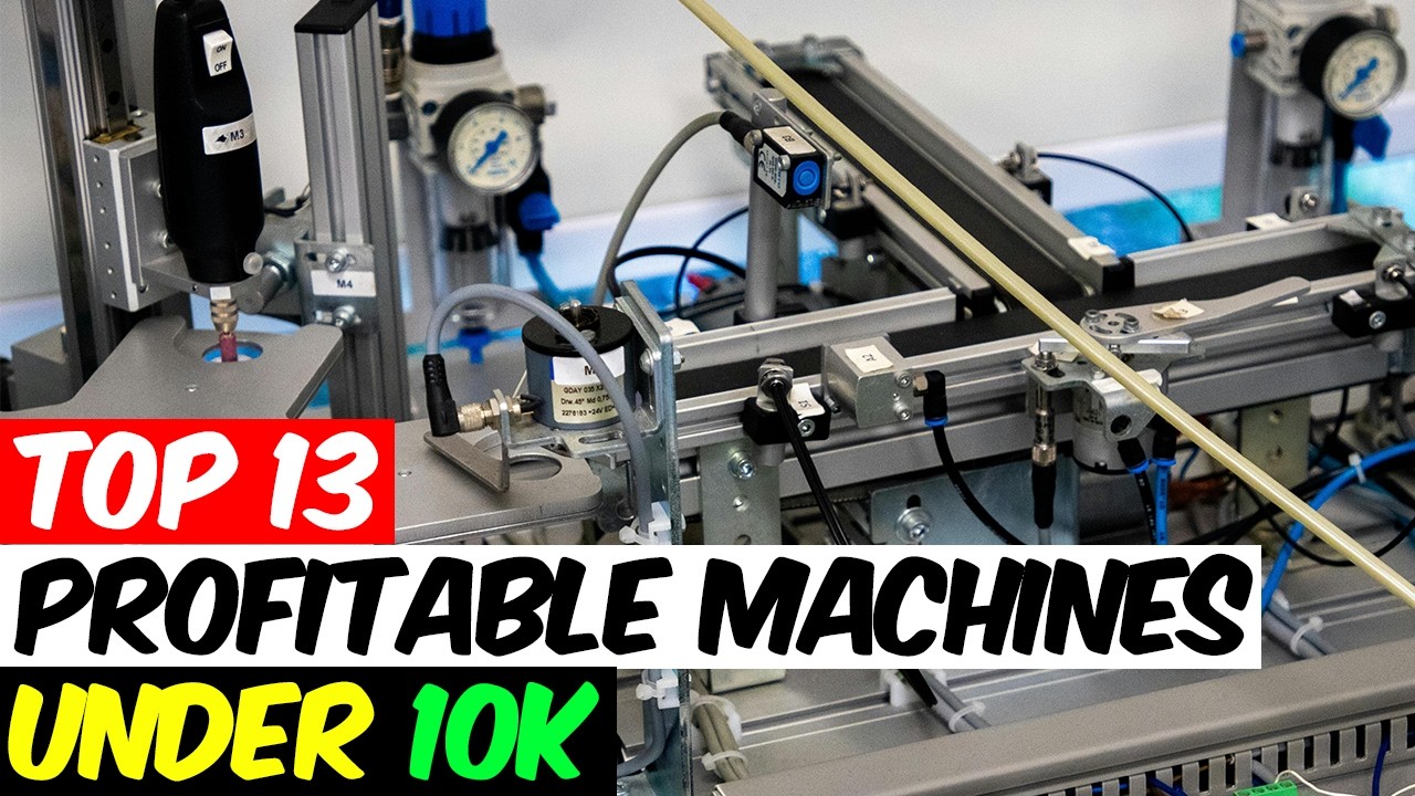 13 Genius Machines to Start Your Own Mini Factory business in 2024!