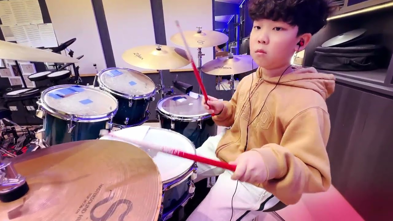Unstoppable drum cover by Zach