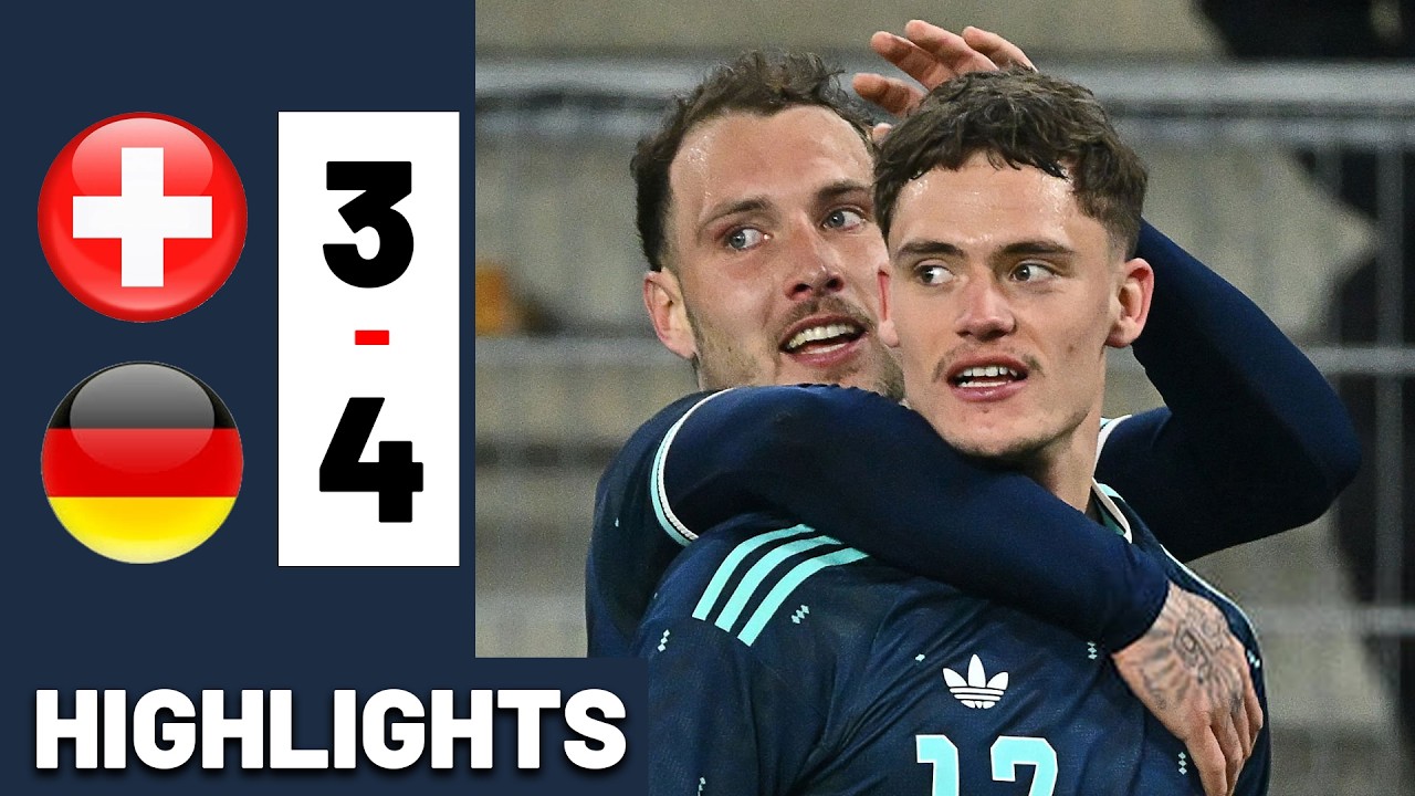 WIRTZ! Germany vs Switzerland 4-3 HIGHLIGHTS All Goals