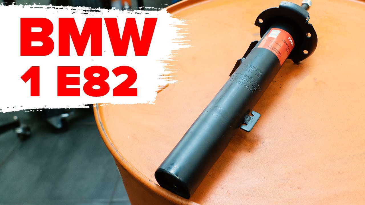 Come sostituire il puntone anteriore dell'ammortizzatore su BMW 1 E82 [VIDEO TUTORIAL DI AUTODOC]