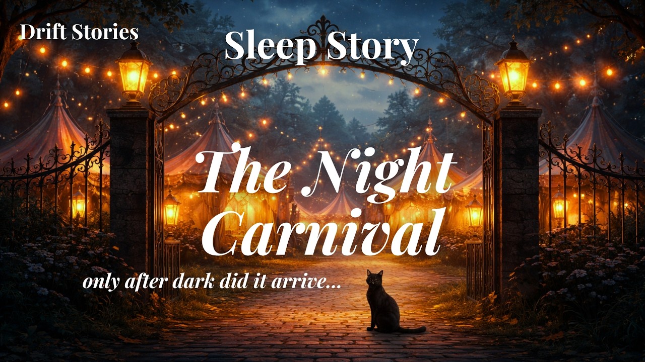 Relax in The Night Carnival – A Dreamlike Cozy Sleep Story | Drift Stories