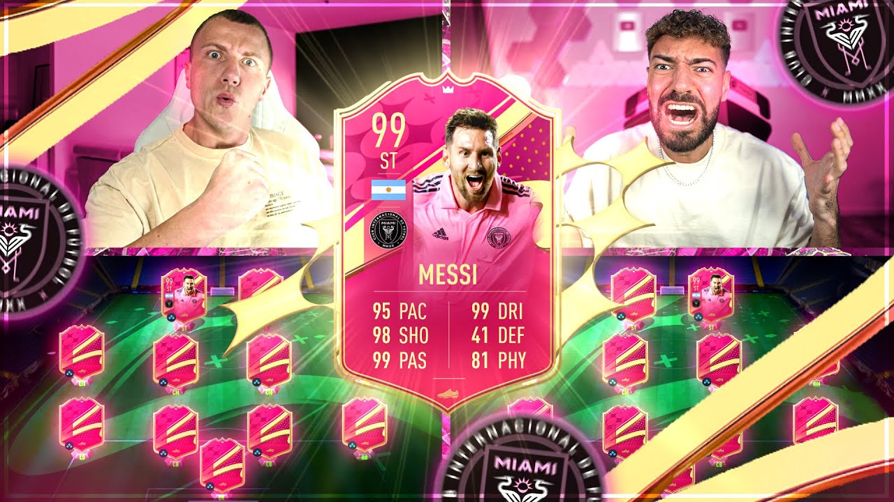 WOW! 💸 99 MESSI!!! FUTTIES Squad Builder Battle vs Wakez 🤑