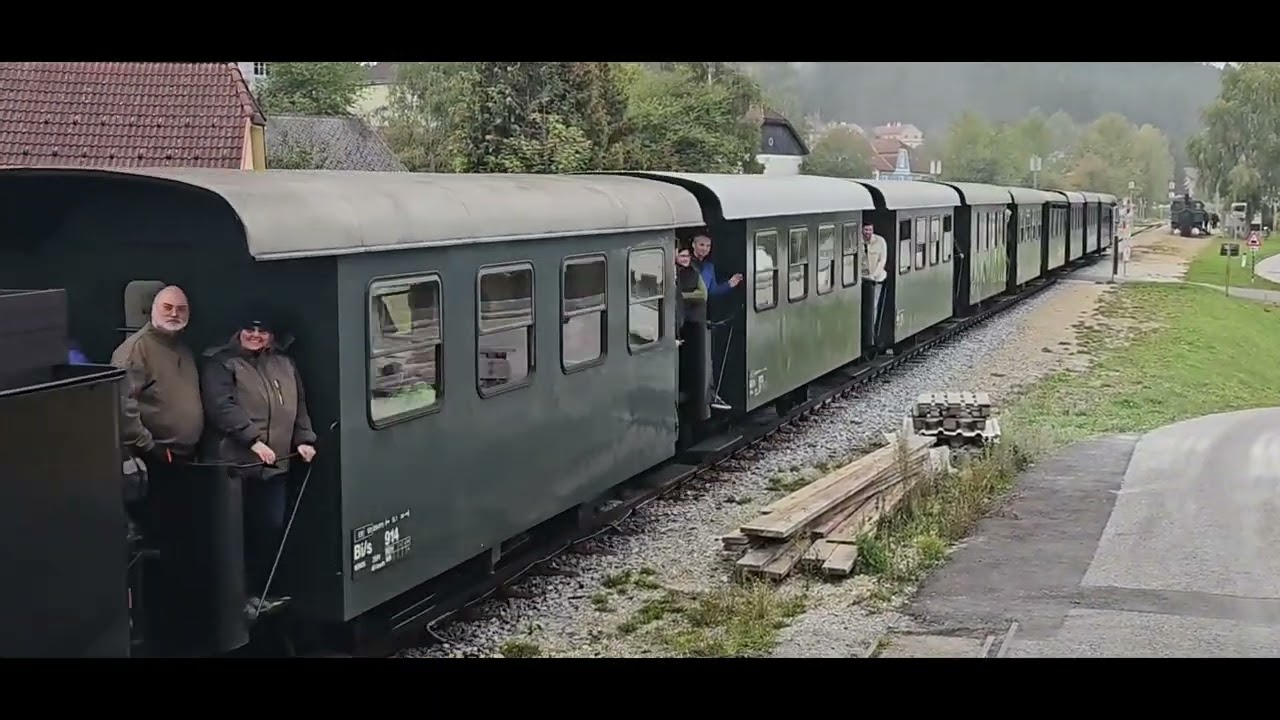 Waldviertelbahn 760mm (2ft 5in) Narrow gauge railway.  Gmünd (Austria) 2025