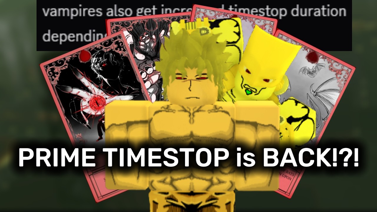 PRIME TIMESTOP is BACK!?! (The World + Tier 4 Vampire) | bridger: WESTERN