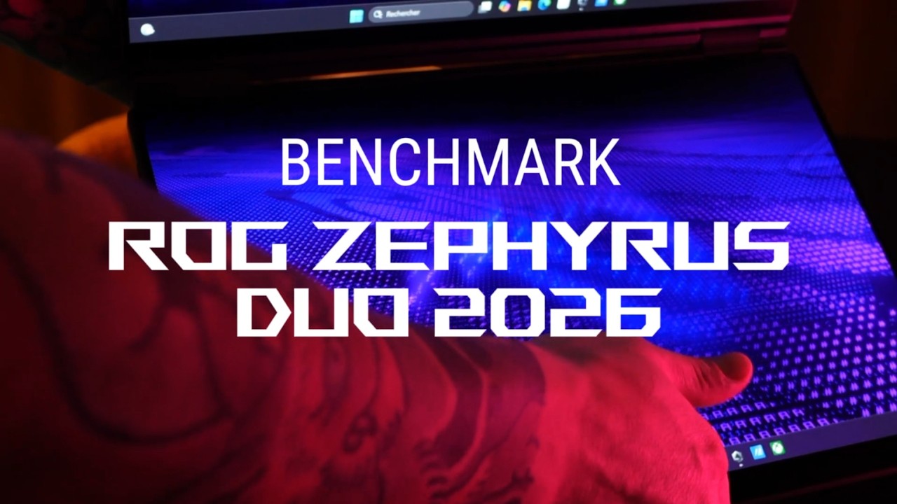 Benchmark ROG Zephyrus DUO 2026 - RTX 5090 Laptop | Intel Ultra 9 386H | 64go DDR5