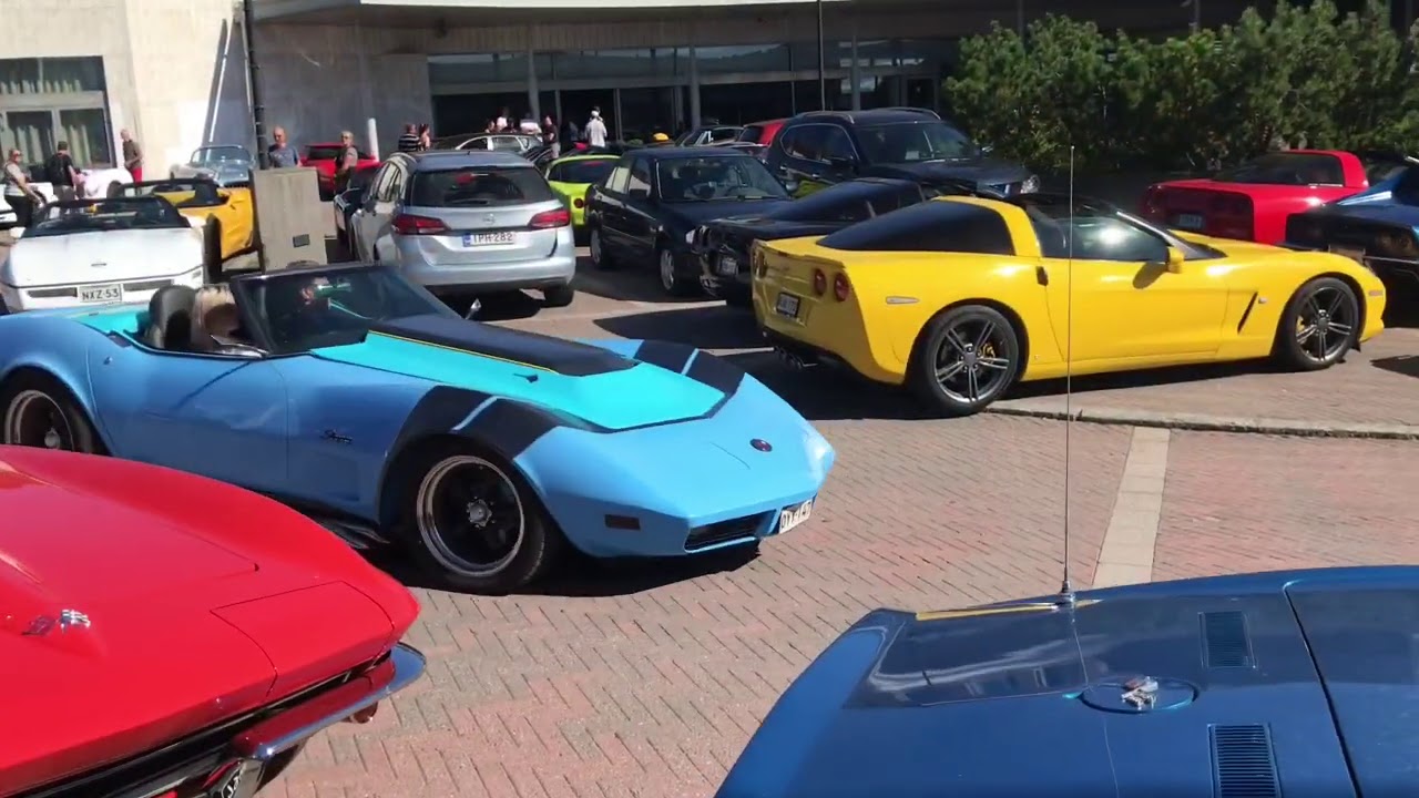 Corvette meeting Kalastajantorpalla 2020