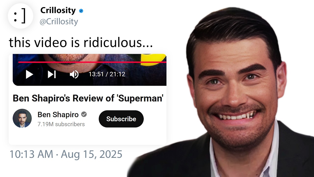 Ben Shapiro's 'Superman' Review is SO Dumb