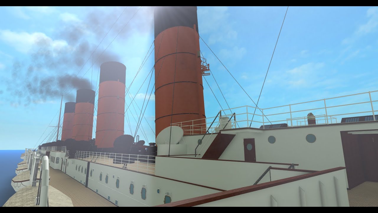 RMS Lusitania tour.